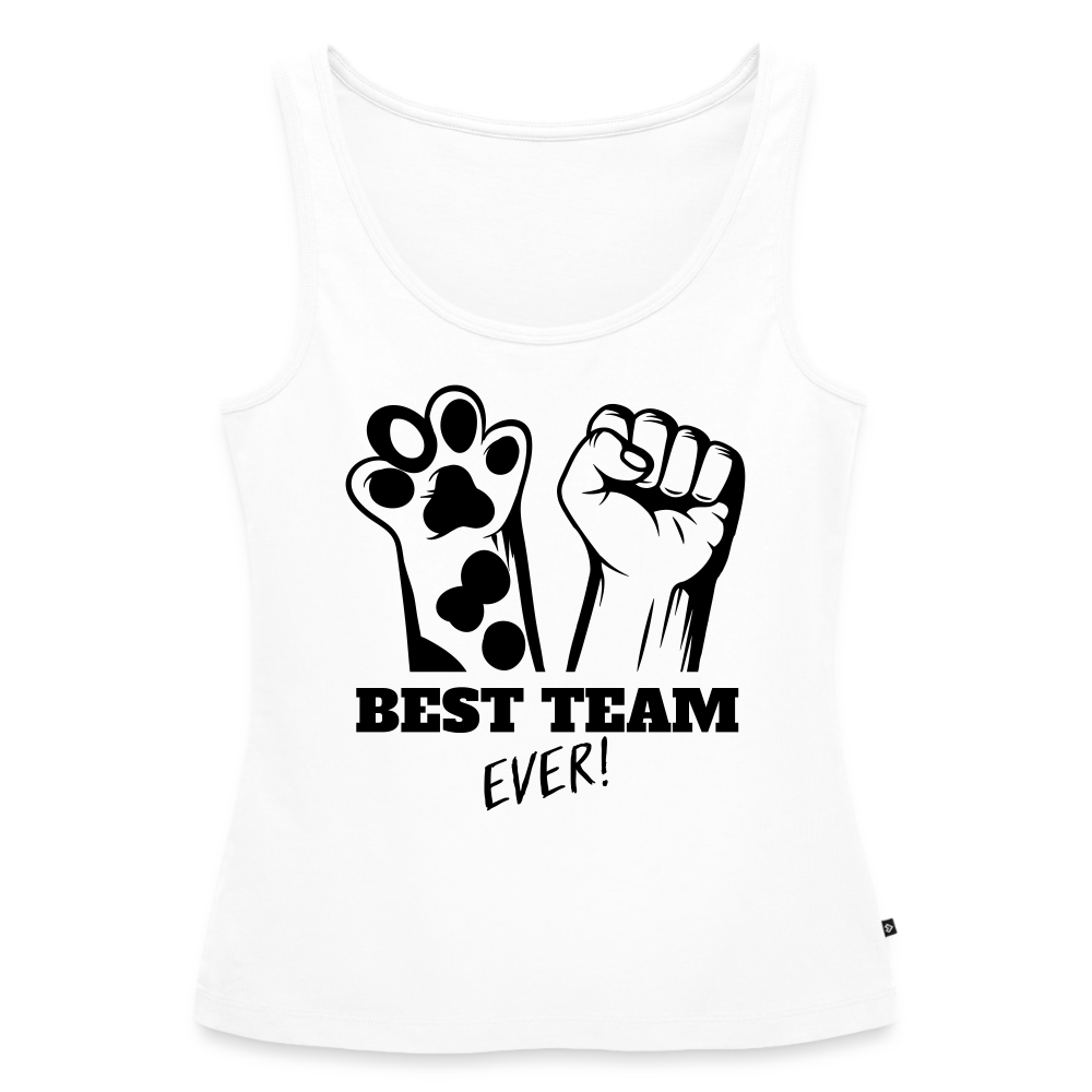 Best Team Ever Tank Top Premium - Weiß