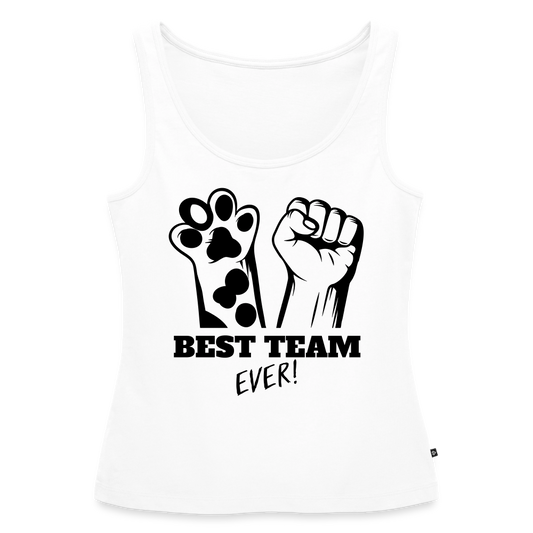 Best Team Ever Tank Top Premium - Weiß