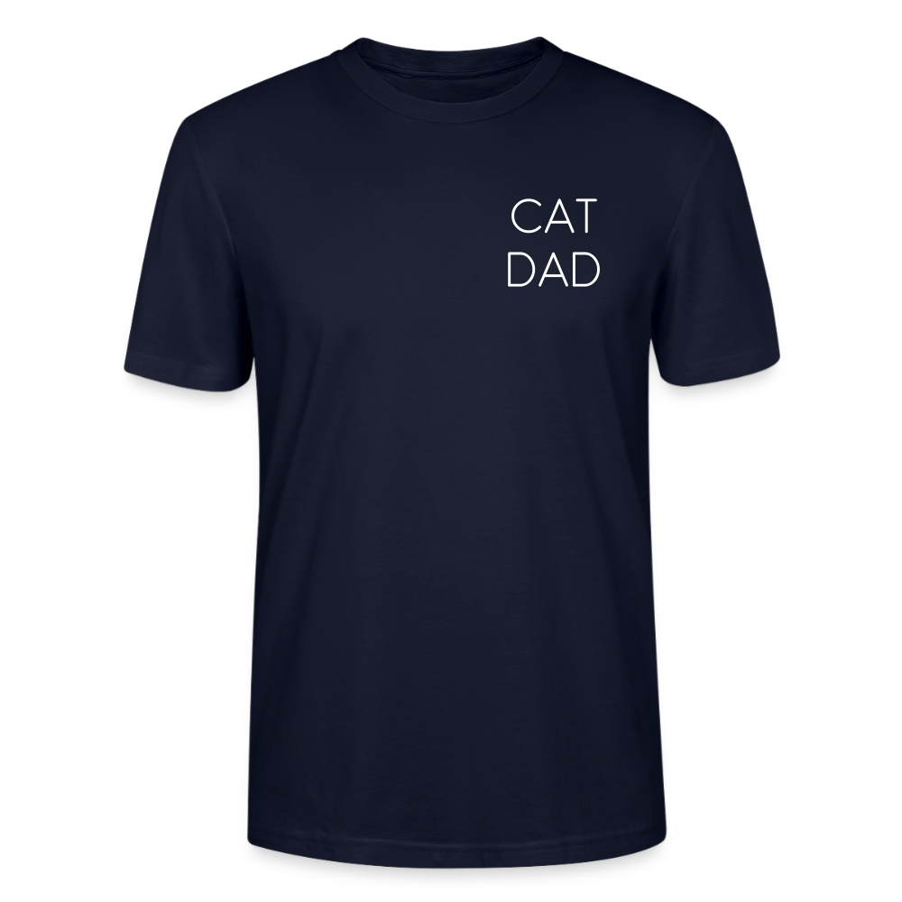 Pedro's Unisex T-Shirt Premium CAT DAD White Edition Stolzes Personal einer Katze - LiNBW.