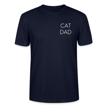 Pedro's Unisex T-Shirt Premium CAT DAD White Edition Stolzes Personal einer Katze - LiNBW.