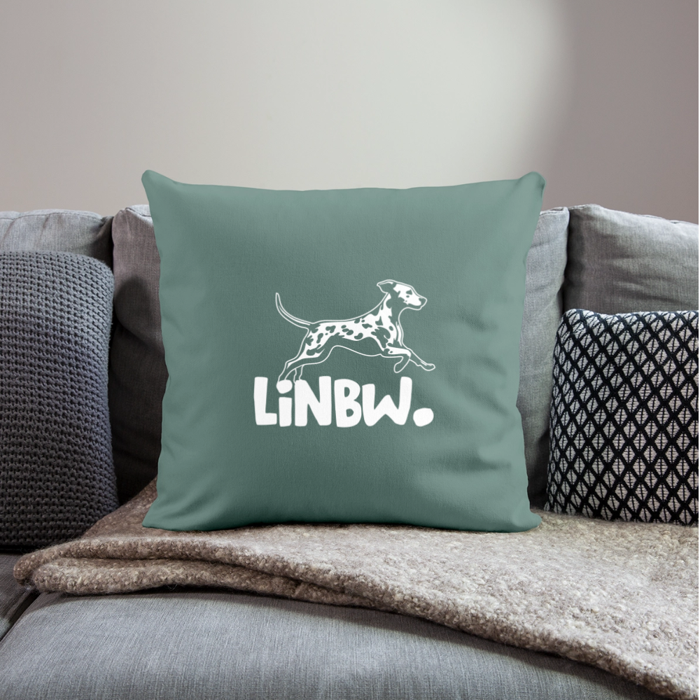 LiNBW. Kissen White Edition - Tanngrün