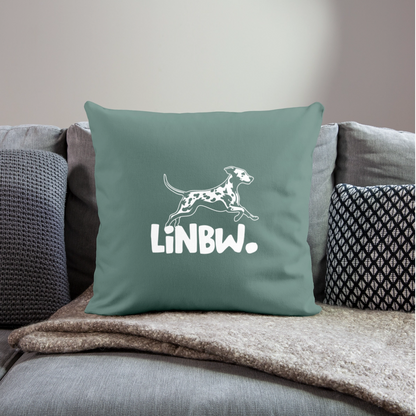 LiNBW. Kissen White Edition - Tanngrün
