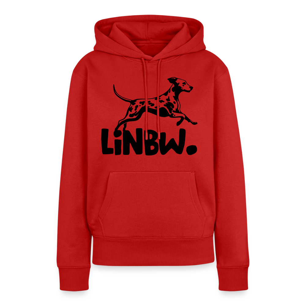 LiNBW. Hoodie Black Edition - Rot