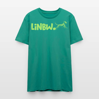 LiNBW. Unisex T-Shirt Premium Crew Green Edition Life is not just black and white - LiNBW.