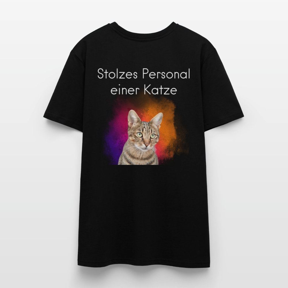Pedro's Unisex T-Shirt Premium CAT DAD White Edition Stolzes Personal einer Katze - LiNBW.