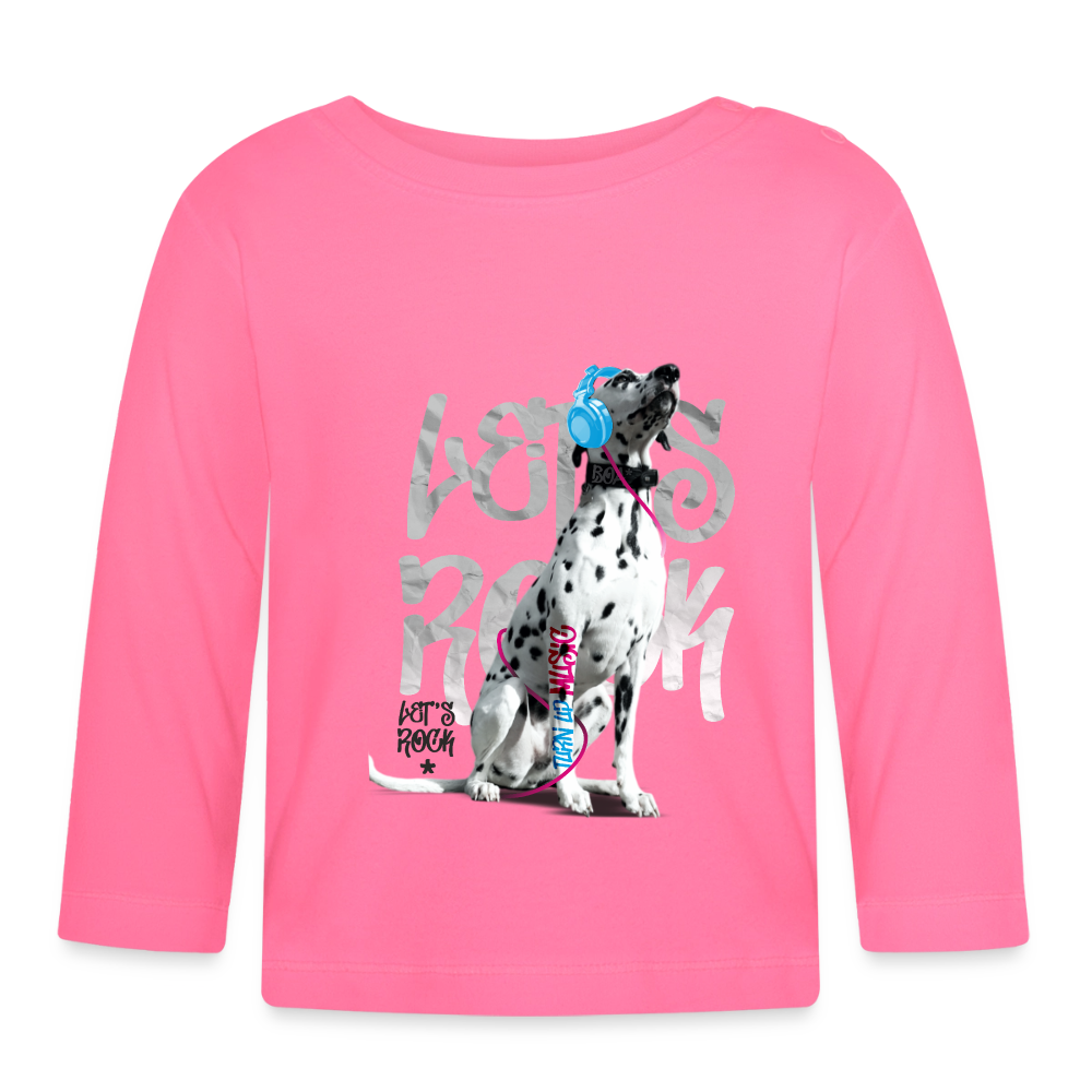 Boa´s Langarmshirt Let´s Rock - Azalea