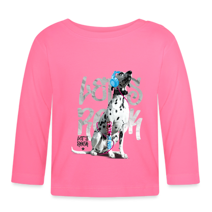 Boa´s Langarmshirt Let´s Rock - Azalea