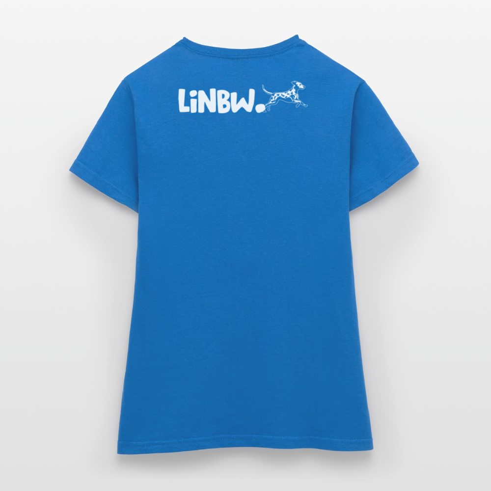 Life is not just black and white T-Shirt White Edition - Royalblau