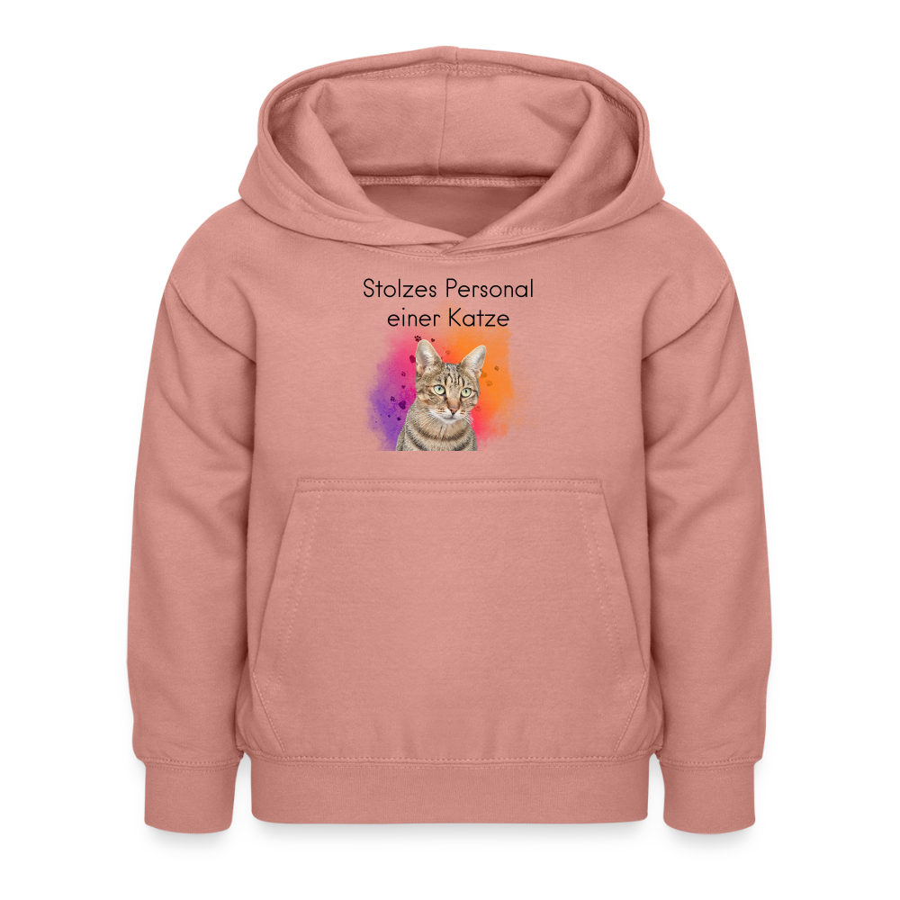 Pedro's Hoodie Stolzes Personal einer Katze Black Edition - LiNBW.
