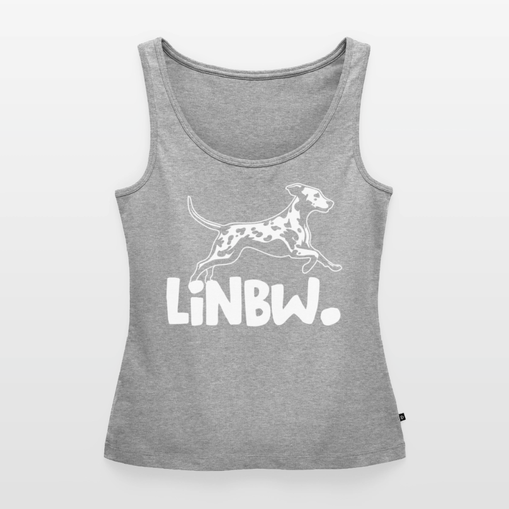LiNBW. Tank Top Premium White Edition - Grau meliert