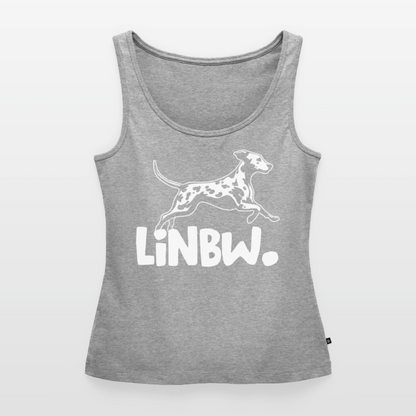 LiNBW. Tank Top Premium White Edition - Grau meliert