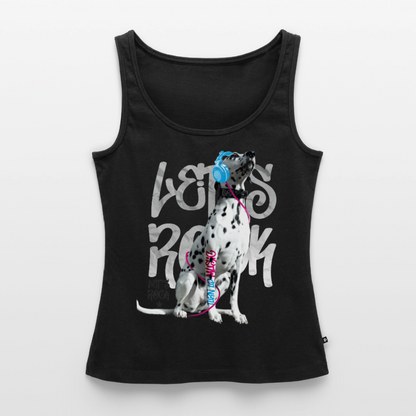 Boa´s Tank Top Premium Let´s Rock - Schwarz