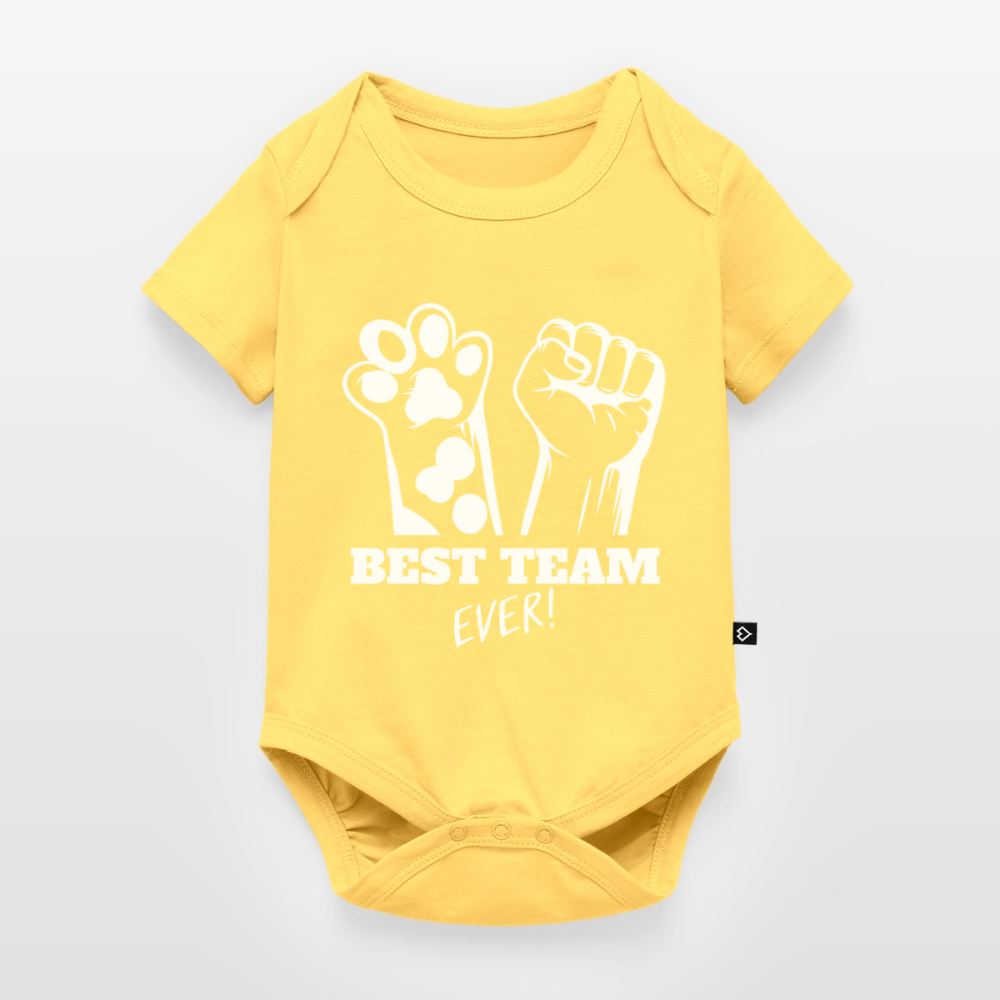 Best Team Ever Kurzarm-Body White Edition - LiNBW.