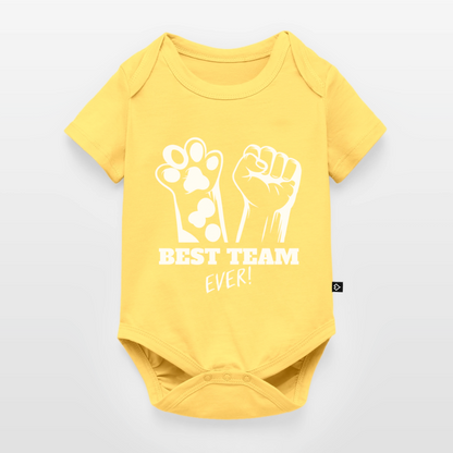 Best Team Ever Kurzarm-Body White Edition - LiNBW.