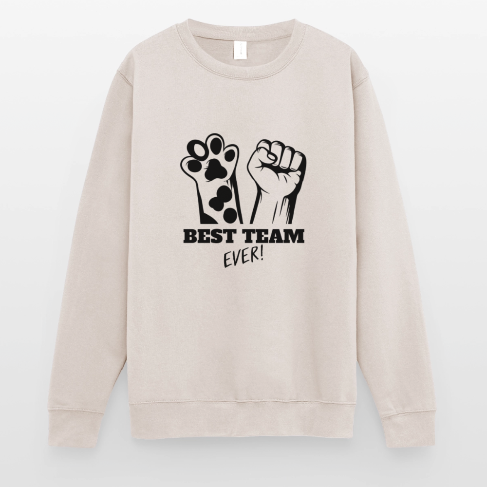 Best Team Ever Classic Pullover Black Edition - Sand