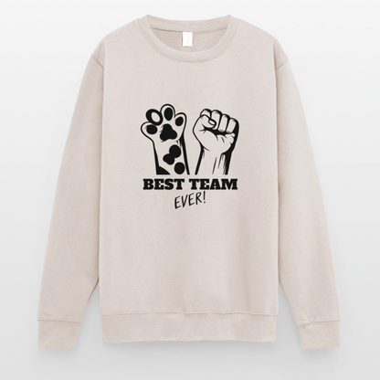 Best Team Ever Classic Pullover Black Edition - Sand