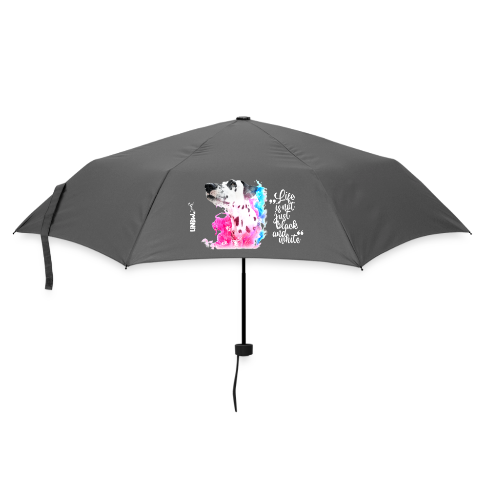 Boa's Regenschirm Splash Edition Life is not just black and white - Grau