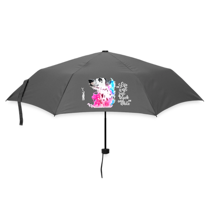 Boa's Regenschirm Splash Edition Life is not just black and white - Grau