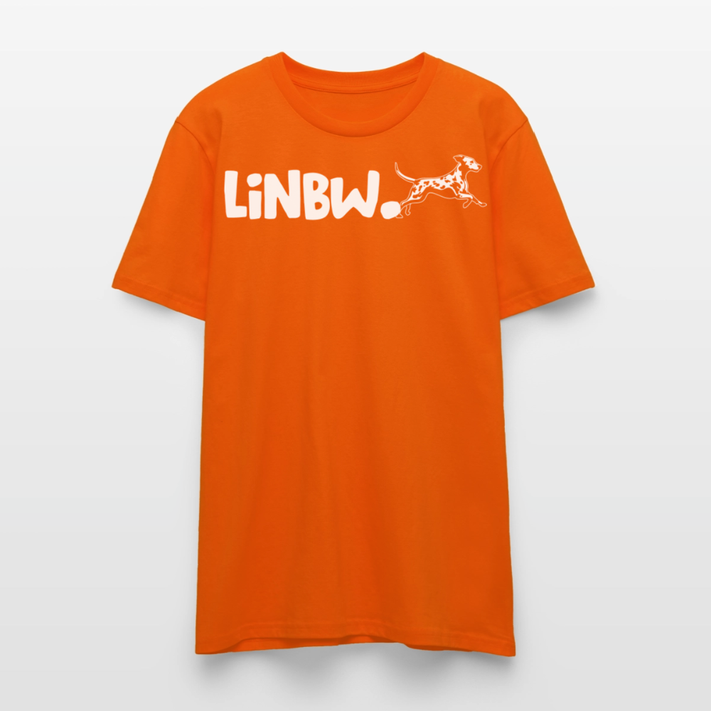 LiNBW. Unisex T-Shirt Premium Crew White Edition Life is not just black and white - Tieforange