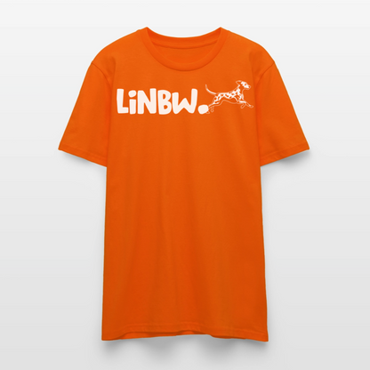 LiNBW. Unisex T-Shirt Premium Crew White Edition Life is not just black and white - Tieforange