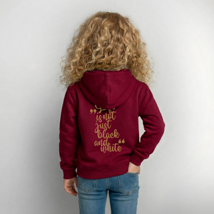 LiNBW. Crew Hoodie Life is not just black and white Edition Brown - LiNBW.