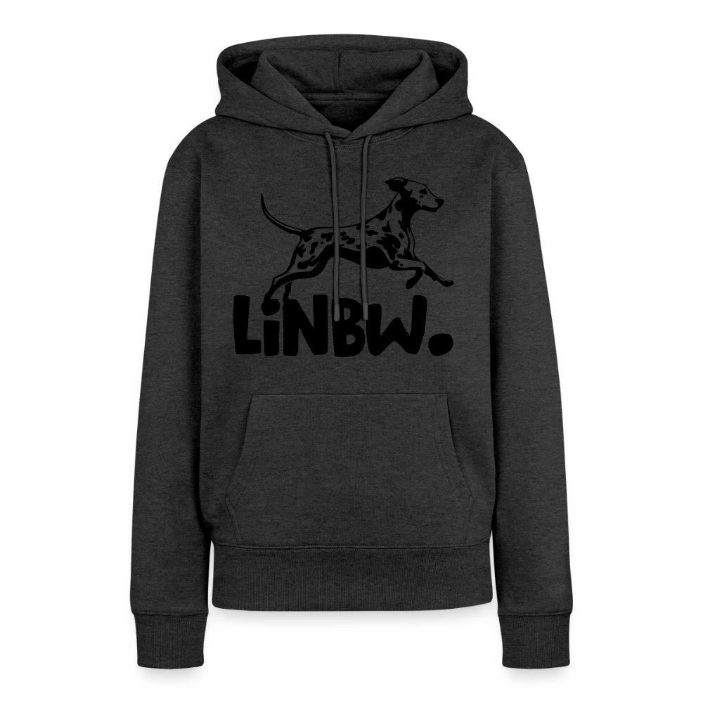 LiNBW. Hoodie Black Edition - Anthrazit meliert