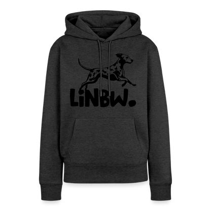 LiNBW. Hoodie Black Edition - Anthrazit meliert
