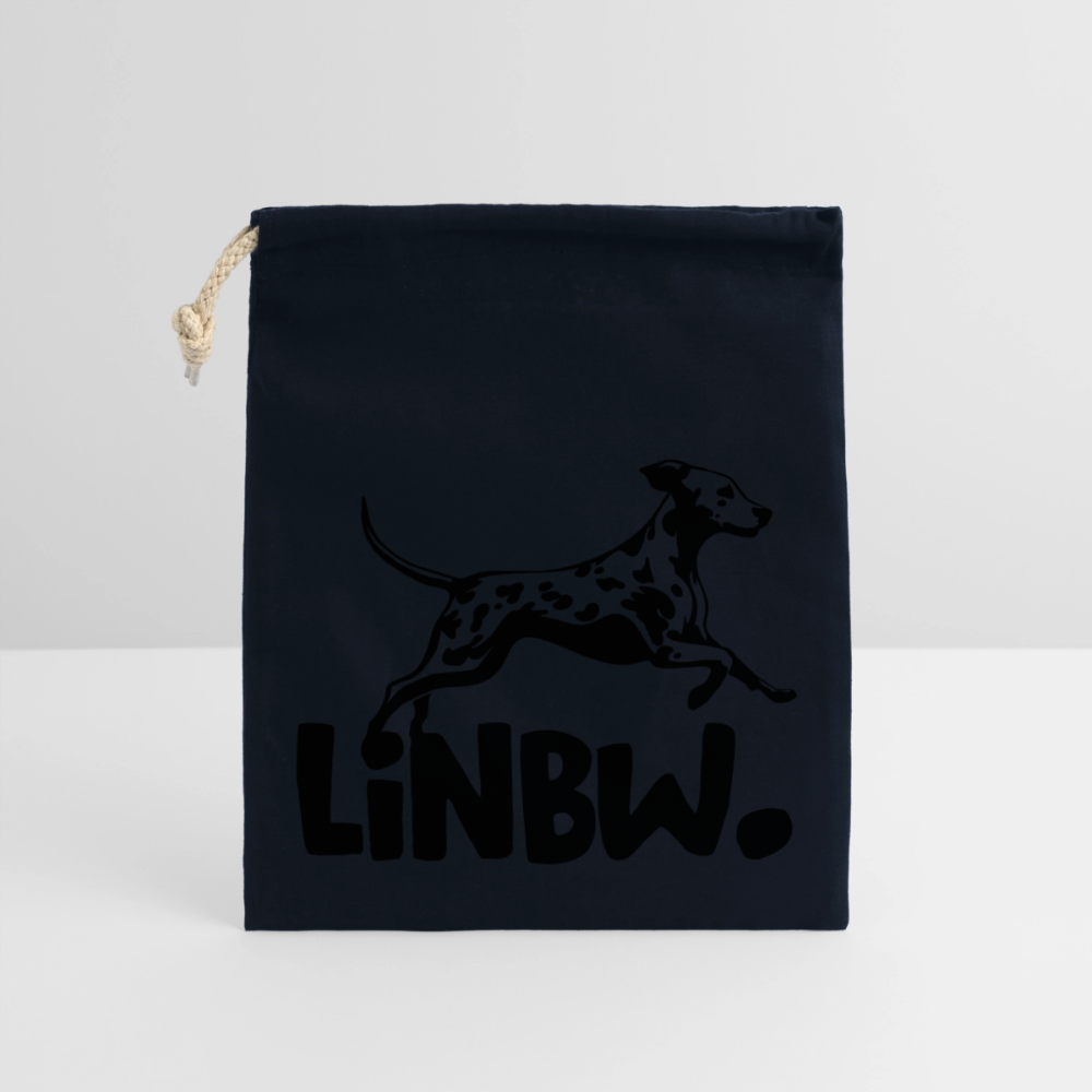 LiNBW. Baumwollbeutel Black Edition - Navy