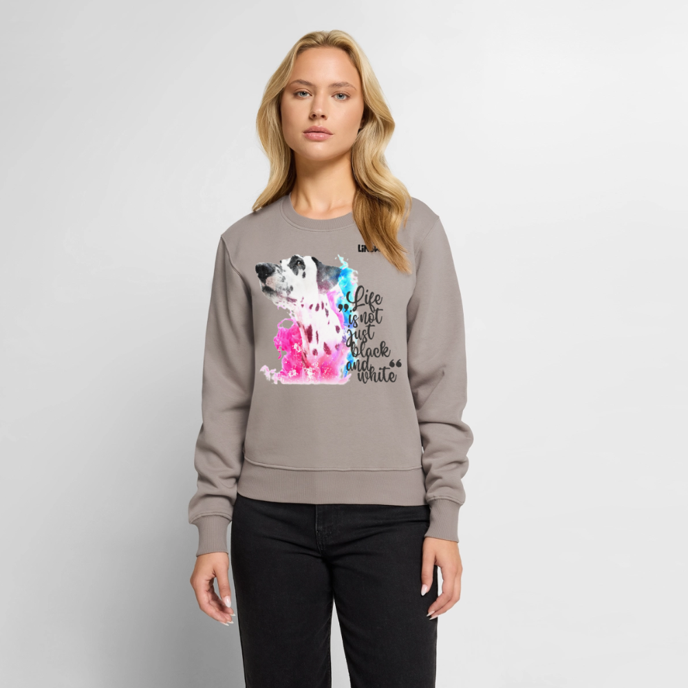 Boa's Pullover Splash Life is not just black and white Edition Black - Taupe