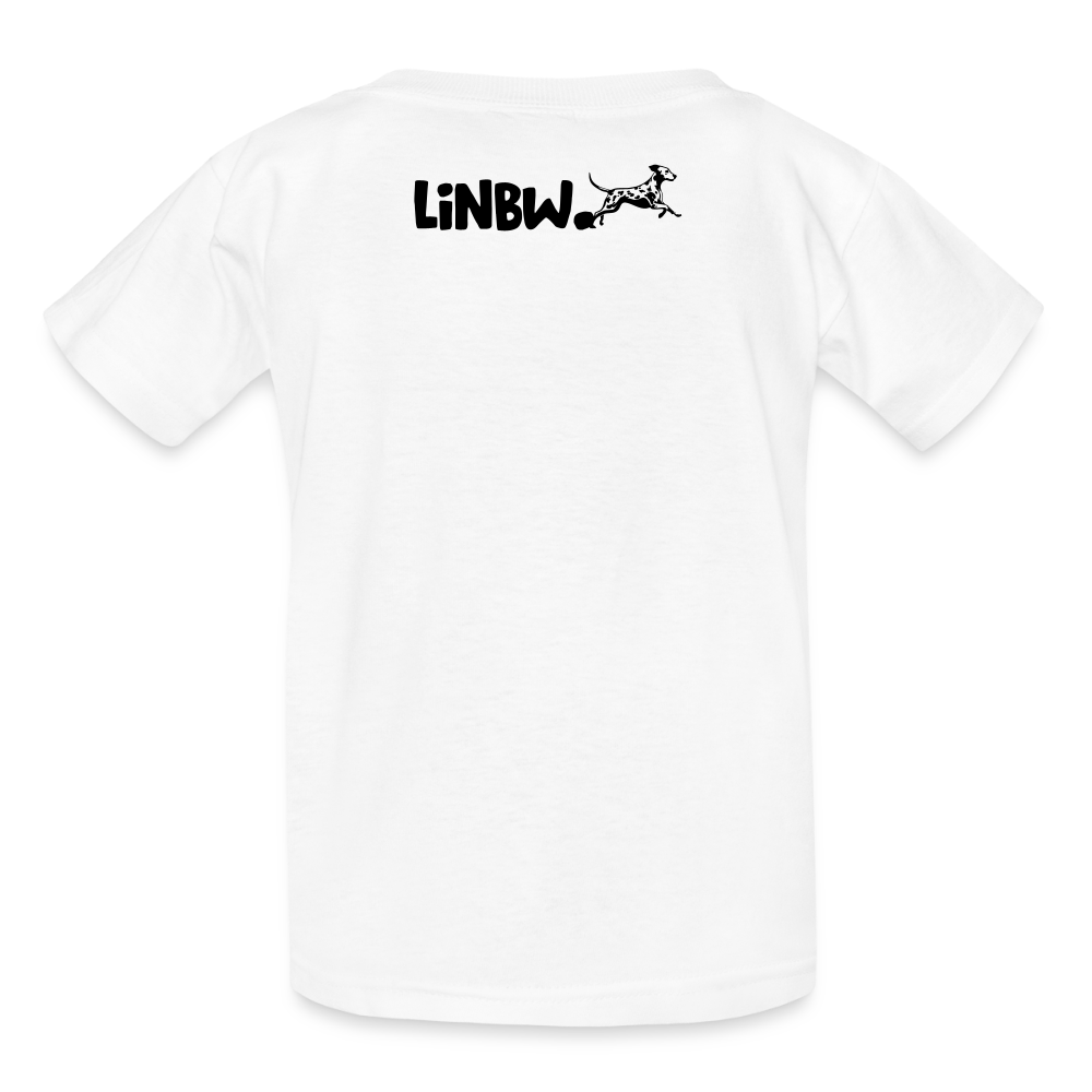 Boa's T-Shirt Splash Black Edition Life is not just black and white - Weiß