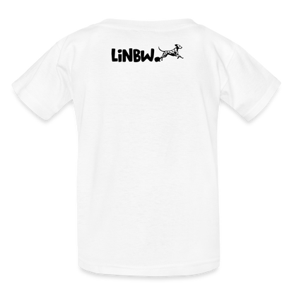 Boa's T-Shirt Splash Black Edition Life is not just black and white - Weiß