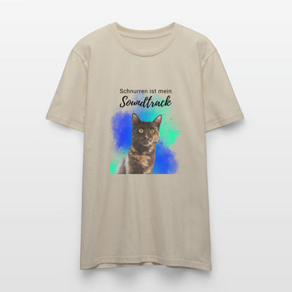 Nala's Unisex T-Shirt Premium Schnurren ist mein Soundtrack Black Edition - Beige