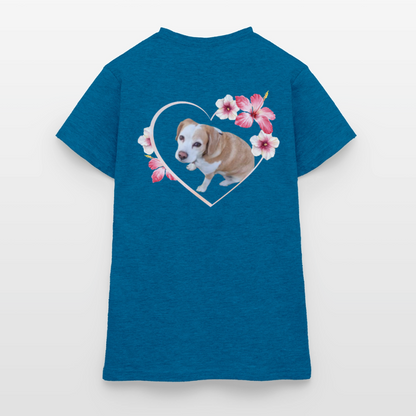 Luna's T-Shirt DOG MOM - LiNBW.