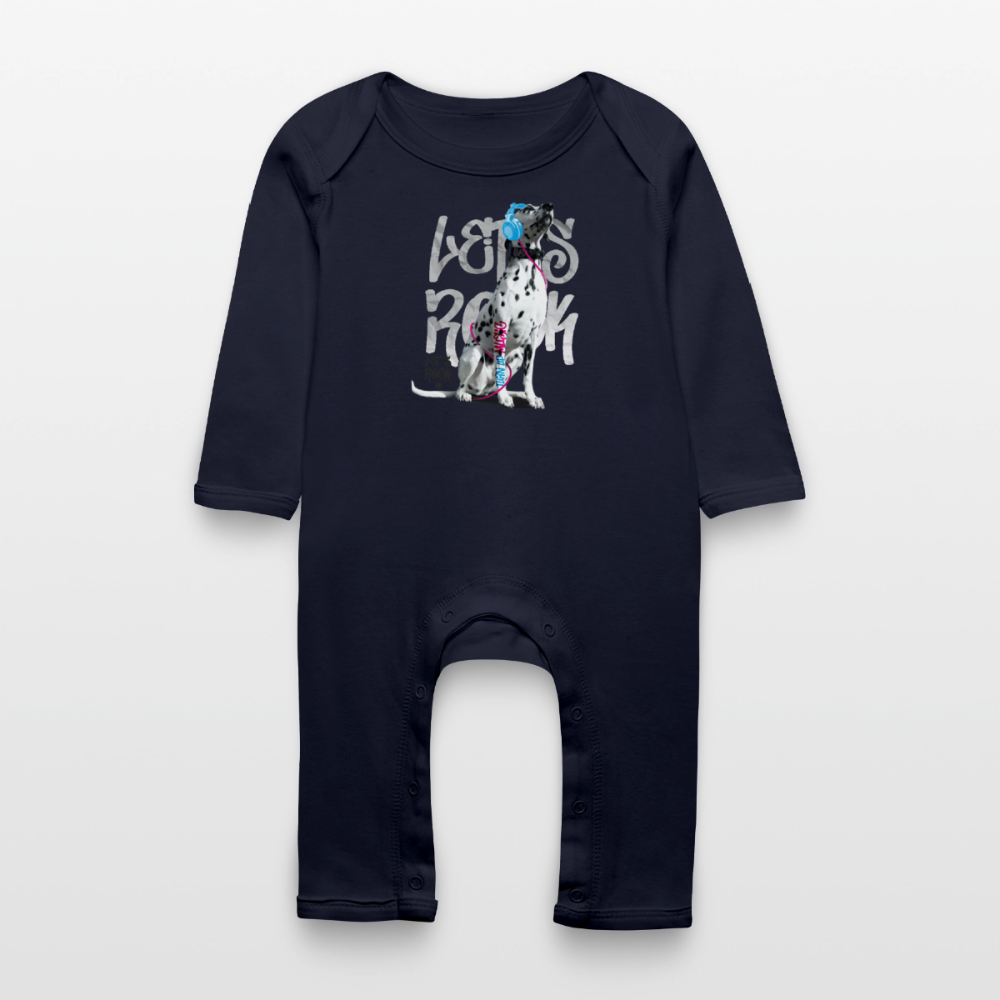 Boa´s Strampler Let´s Rock - Navy