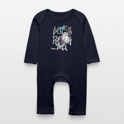 Boa´s Strampler Let´s Rock - Navy