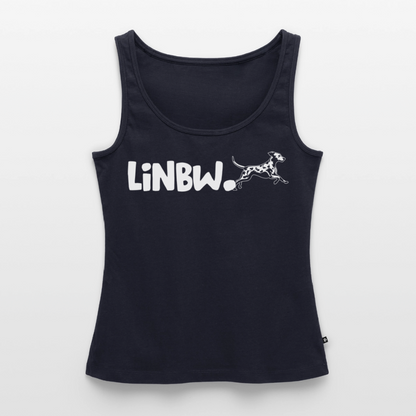 LiNBW. Tank Top Premium White Edition Life is not just black and white - Navy