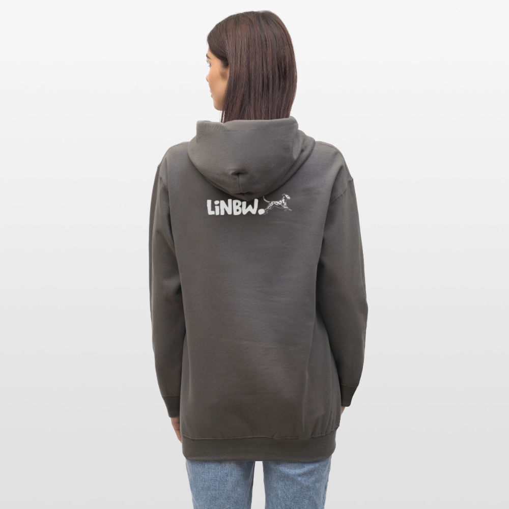 Life is not just black and white Hoodie White Edition - Dunkelgrau