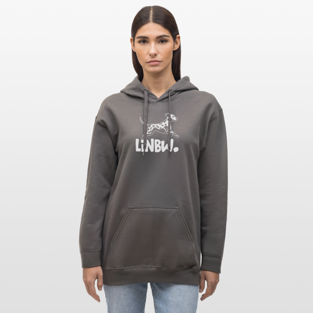 LiNBW. Hoodie White Edition - Dunkelgrau