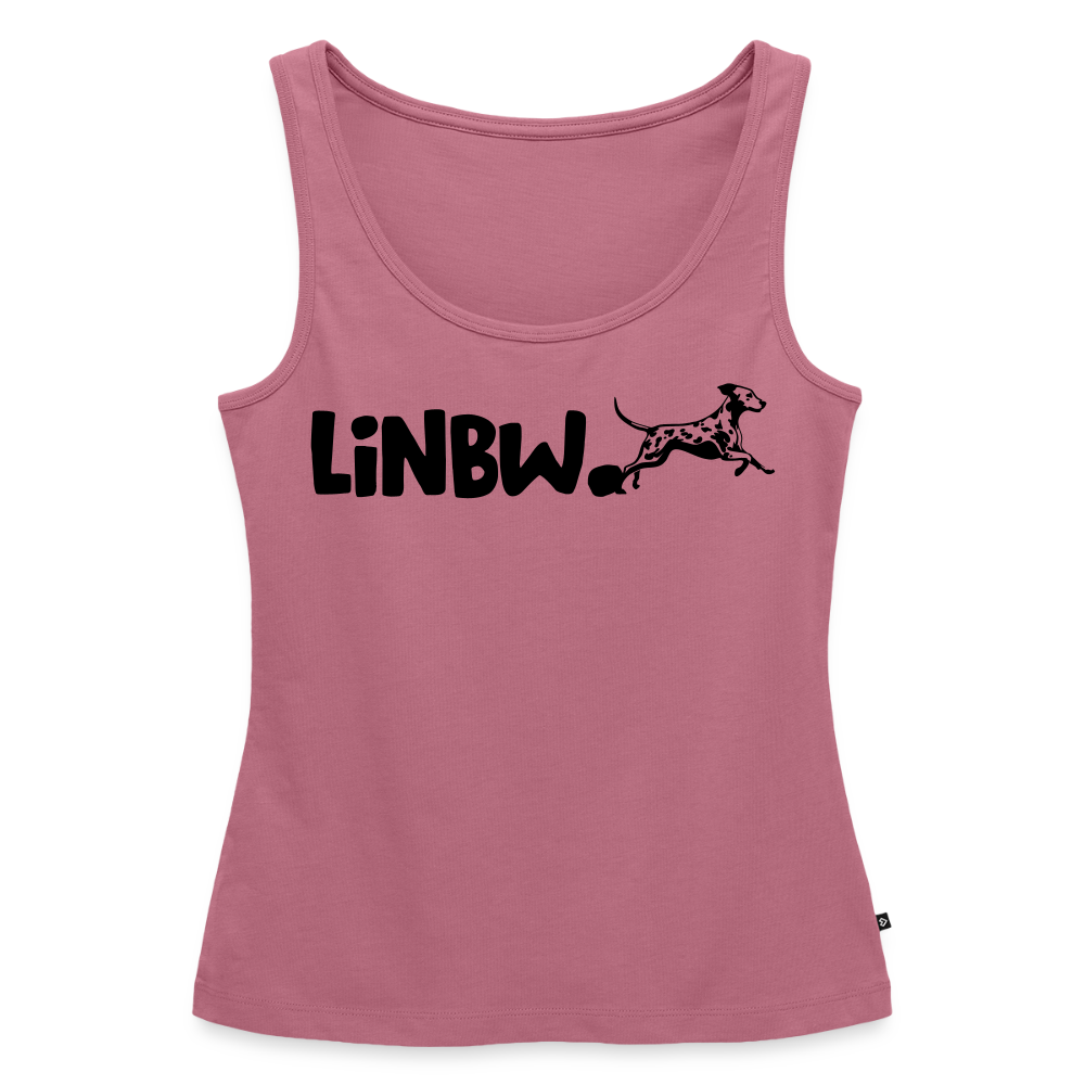 LiNBW. Tank Top Premium Black Edition Life is not just black and white - Mauve