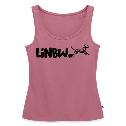 LiNBW. Tank Top Premium Black Edition Life is not just black and white - Mauve