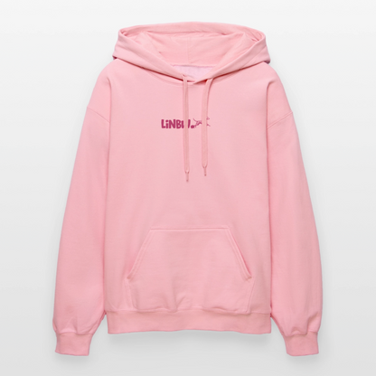 LiNBW. Crew Hoodie Pink Edition Life is not just black and white - Hellrosa