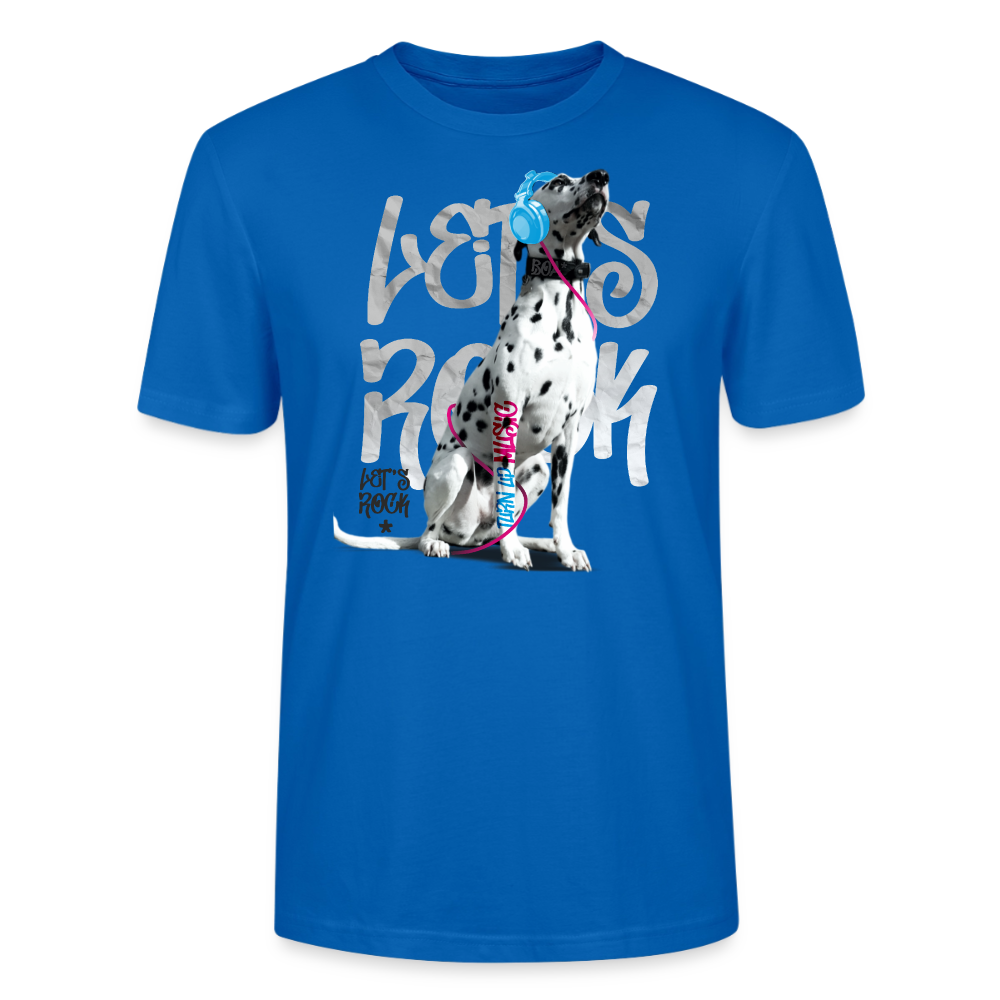 Boa's Unisex T-Shirt Premium Let's Rock - Pfauenblau