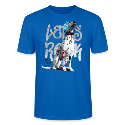 Boa's Unisex T-Shirt Premium Let's Rock - Pfauenblau