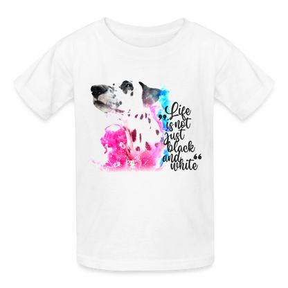Boa's T-Shirt Splash Black Edition Life is not just black and white - Weiß