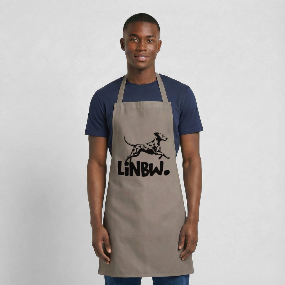 LiNBW. Kochschürze Black Edition - Grau