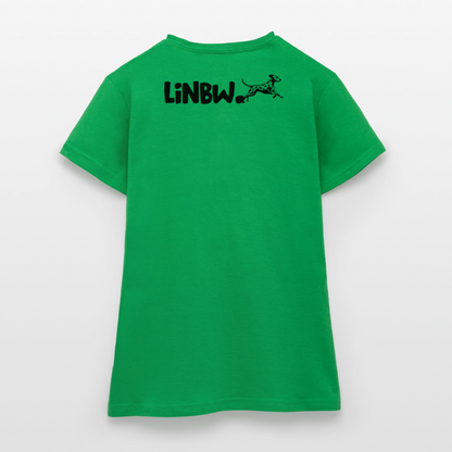 Life is not just black and white T-Shirt Black Edition - Kelly Green