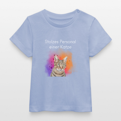 Pedro's T-Shirt Stolzes Personal einer Katze White Edition - LiNBW.