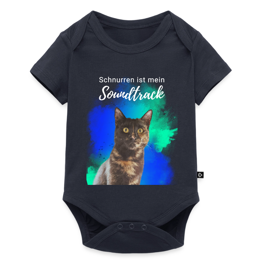 Nala´s Kurzarm-Body Schnurren ist mein Soundtrack White Edition - LiNBW.
