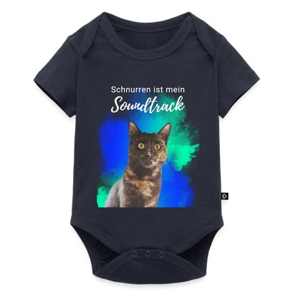 Nala´s Kurzarm-Body Schnurren ist mein Soundtrack White Edition - LiNBW.