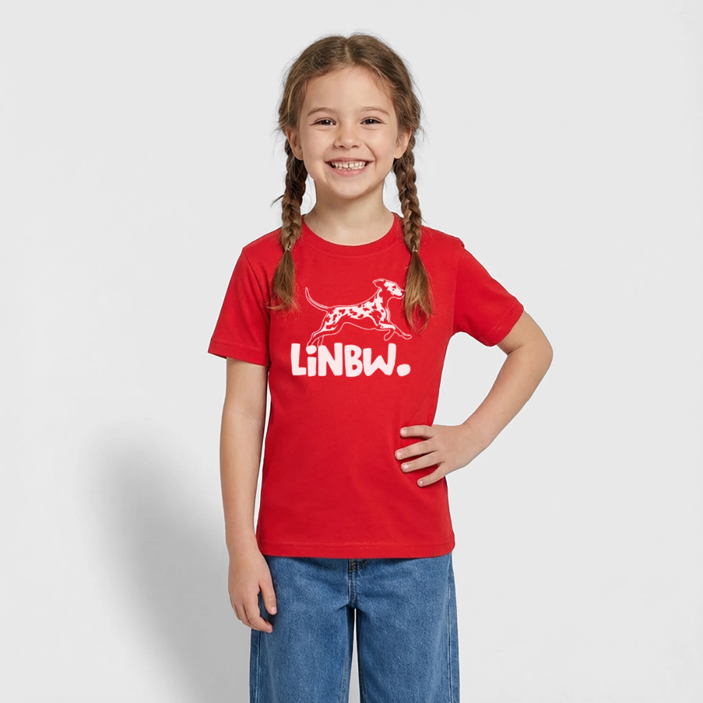 LiNBW. T-Shirt White Edition - Rot